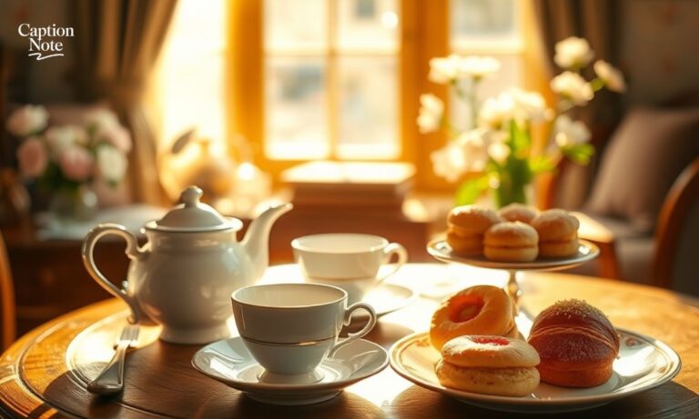 Afternoon Tea Captions