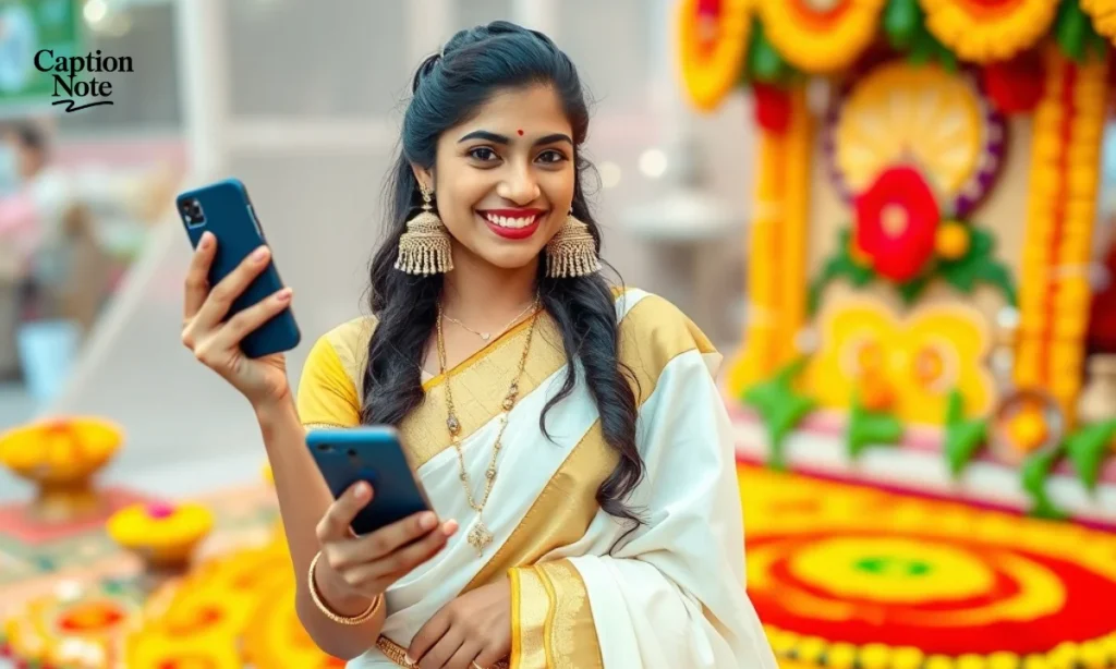 Clever Onam Captions for Instagram