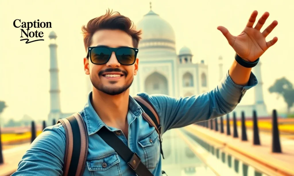 Clever Taj Mahal Instagram Captions