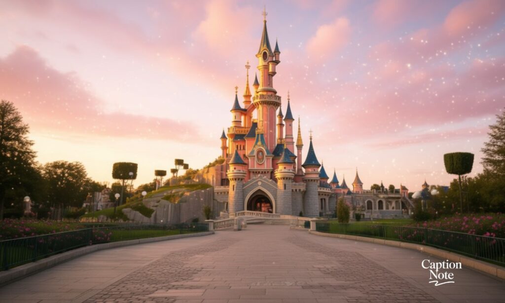 Disney Castle Captions