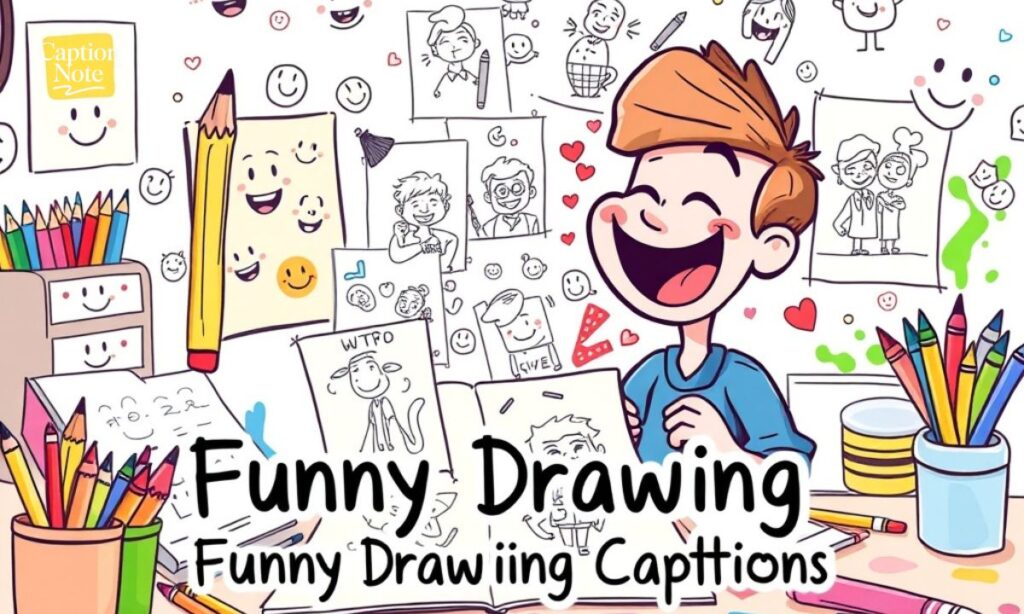 Funny Drawing Captions