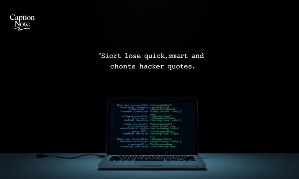 Hacker Quotes and Captions Short