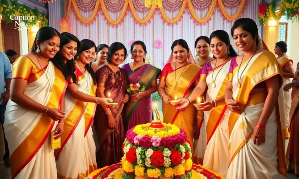 Onam Captions for Family and Friends