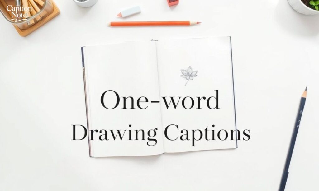 One-word Drawing Captions