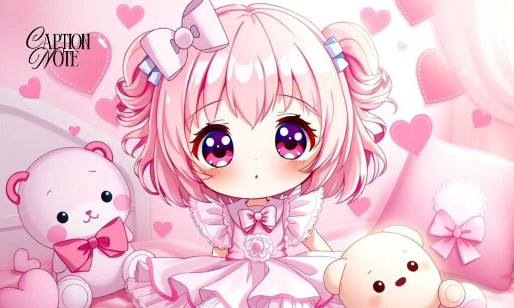 Pink, Kawaii, Girly Vibes Hentai Captions