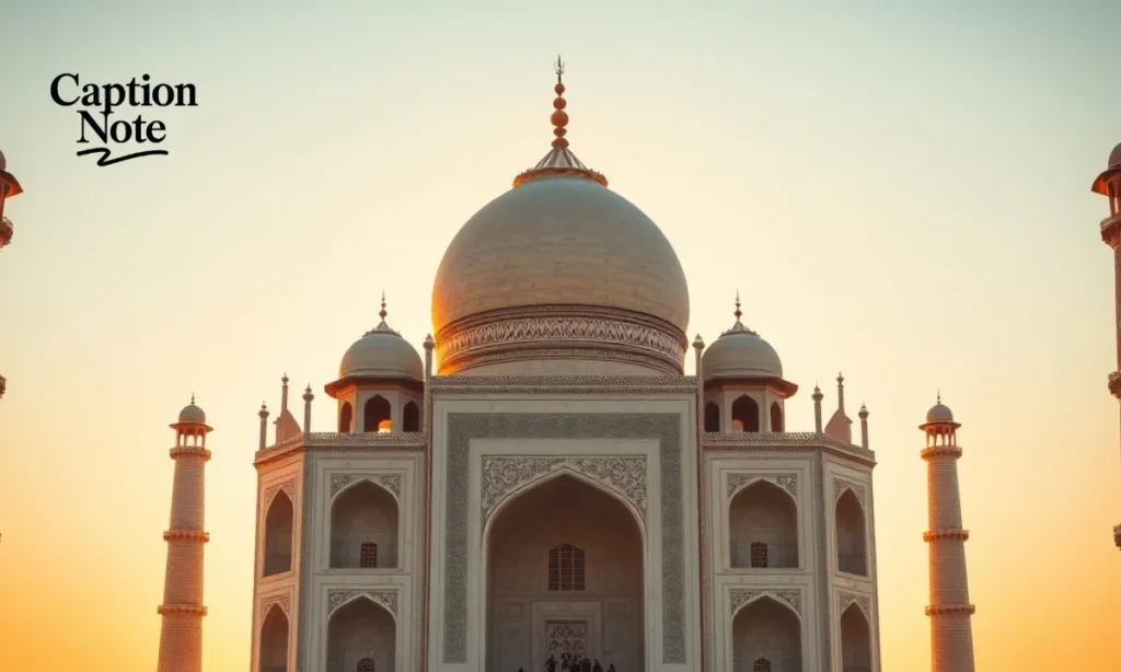 Short Taj Mahal Captions
