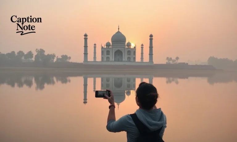 Taj Mahal Captions for Instagram & Quotes
