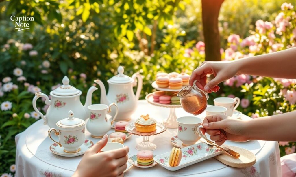 Tea Party Captions For Instagram