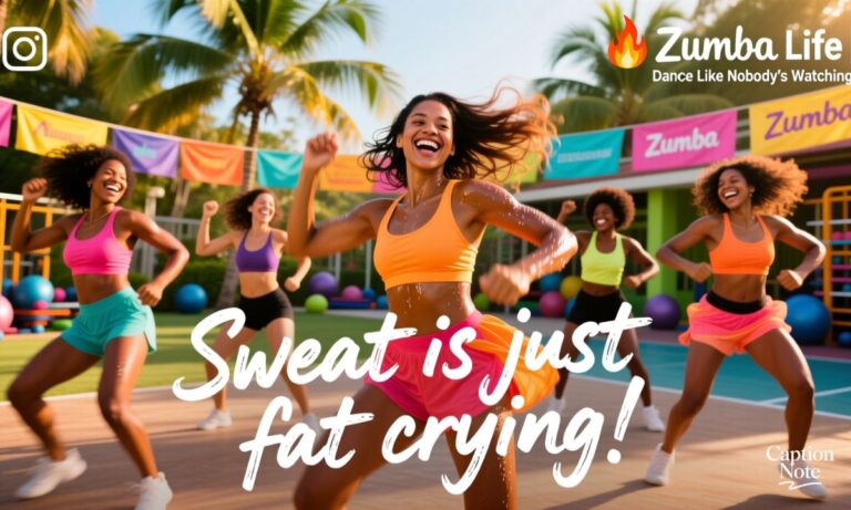 Zumba Dance Captions For Instagram