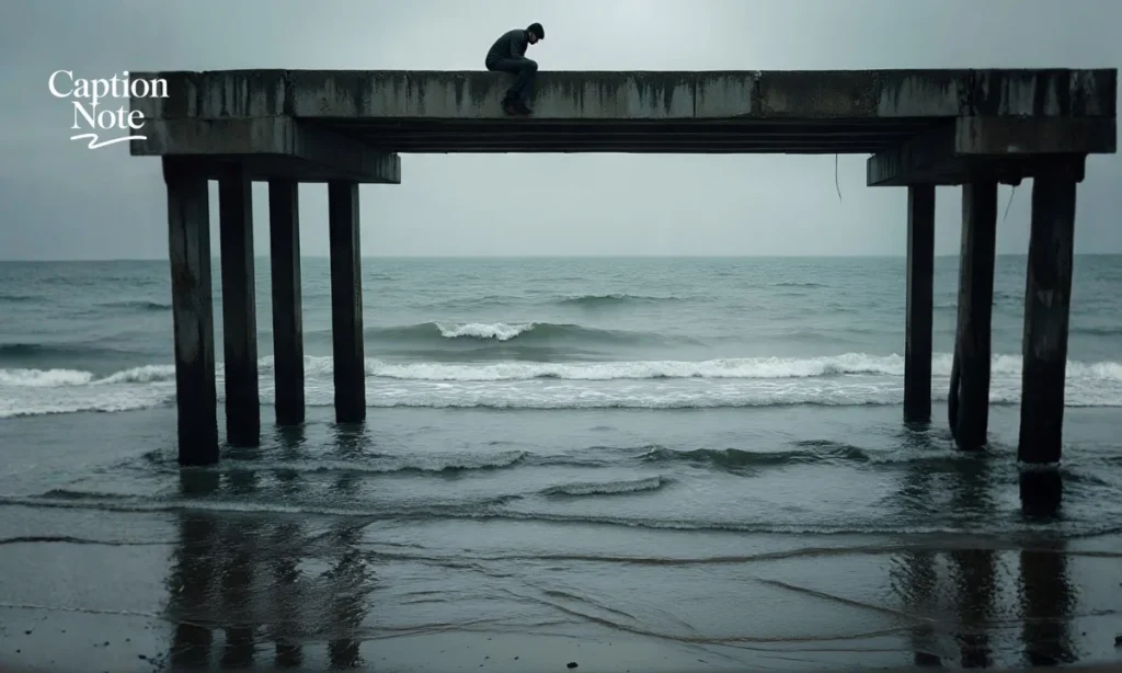 Broken Heart One-sided Love Captions