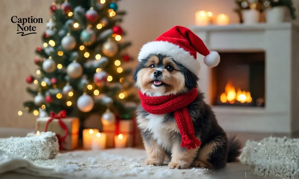 Christmas Captions for Dog Photos