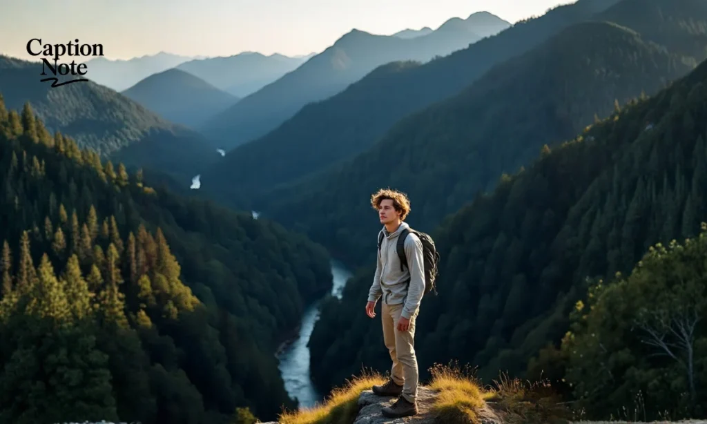 Nature-Based Instagram Captions for Boys