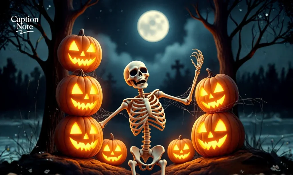 Skeleton Sarcasm Witty Halloween Captions For Your Instagram Stories