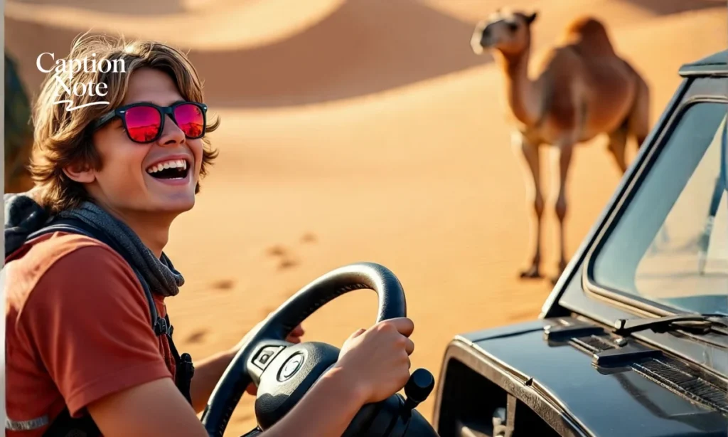 Desert Safari Captions