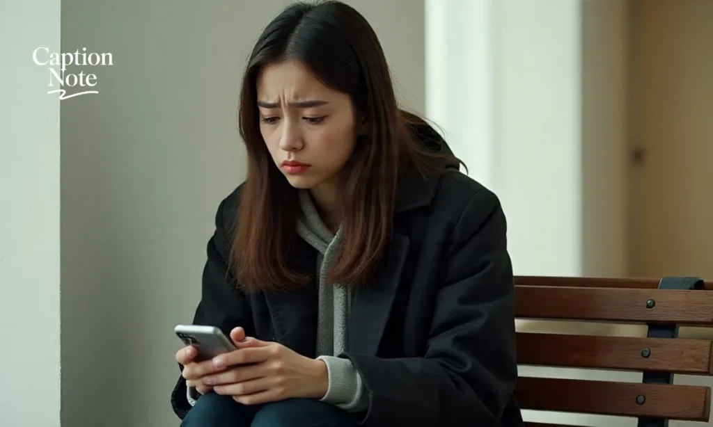 Engaging Short Sad Captions for Instagram
