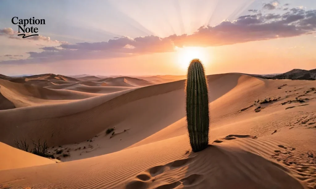 Inspirational Desert Captions