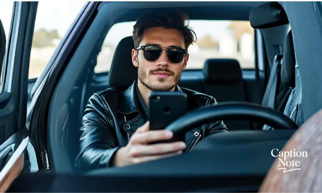 Instagram Captions for Car Selfies