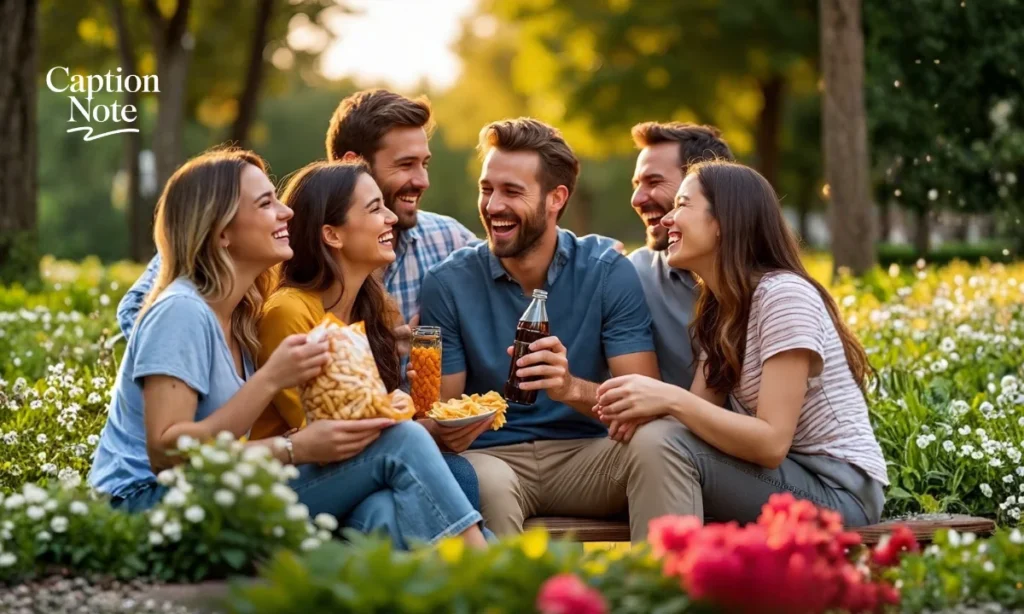 Reminiscing Captions About Friendship