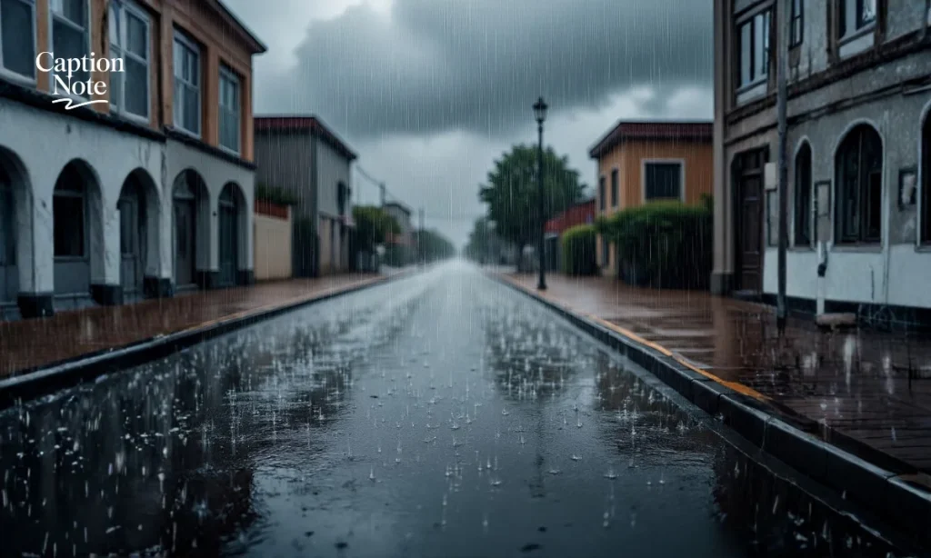 Sad Rain Captions for Instagram