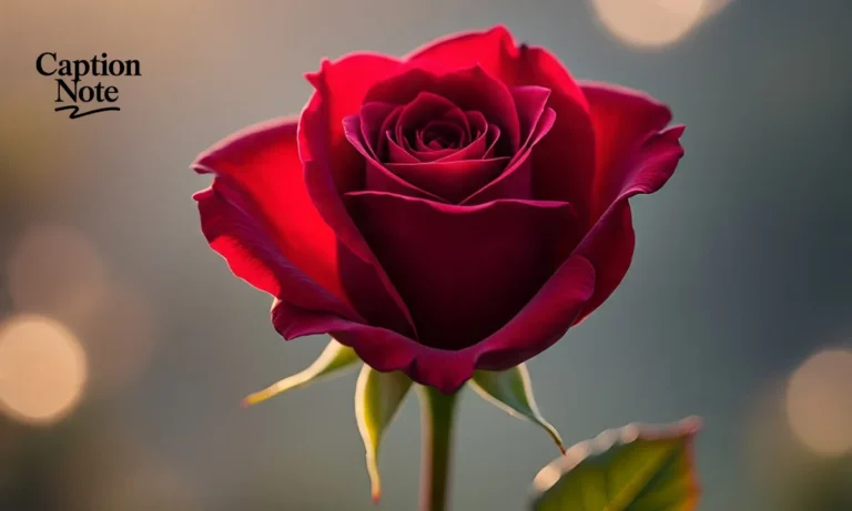 400+ Romantic Red Rose Quotes About Love, Beauty & Elegance