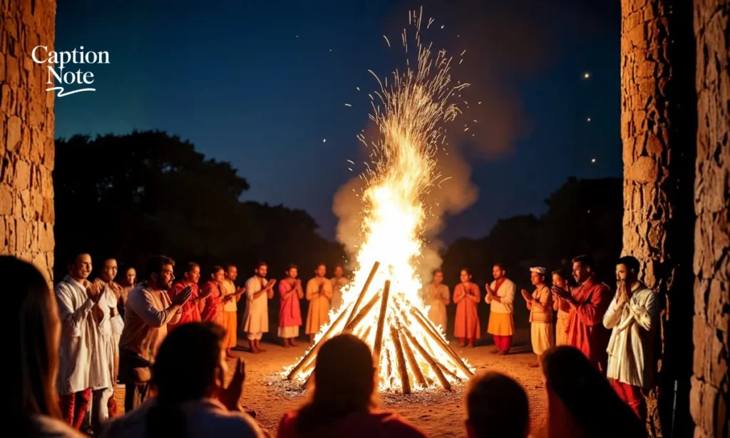Captions That Capture the Spirit of Holika Dahan