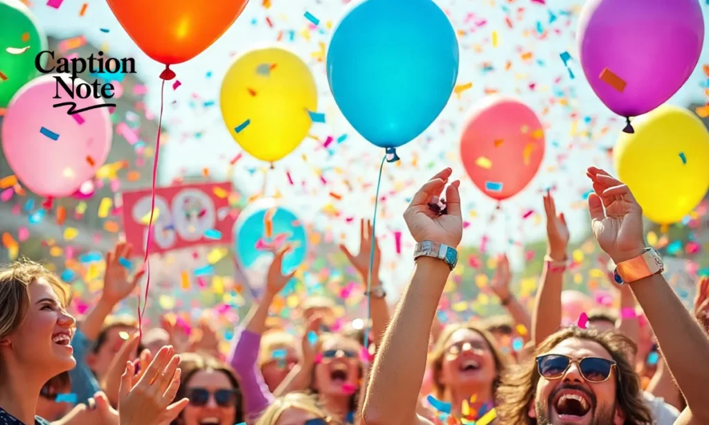 Celebration Highlight Captions