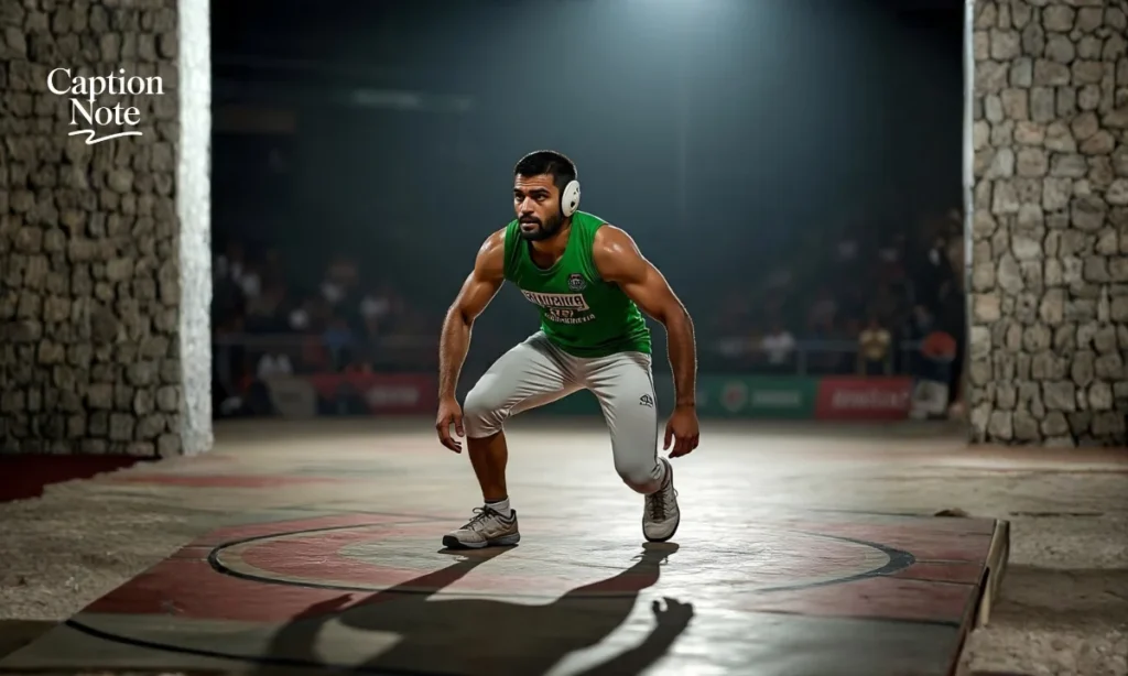 Focused Kabaddi Captions for Mindset and Discipline