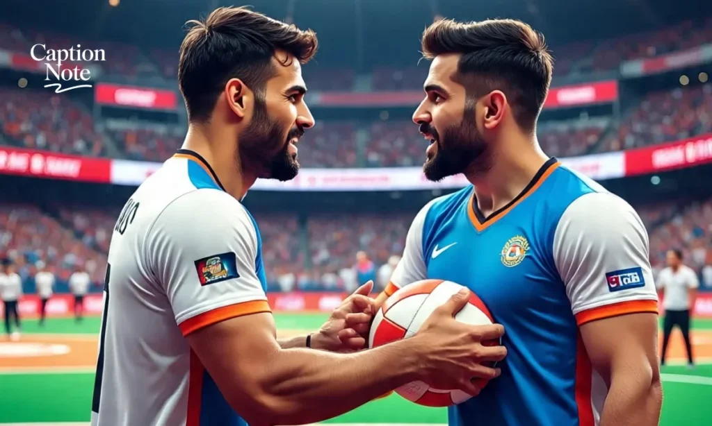 Kabaddi Captions Celebrating Sportsmanship