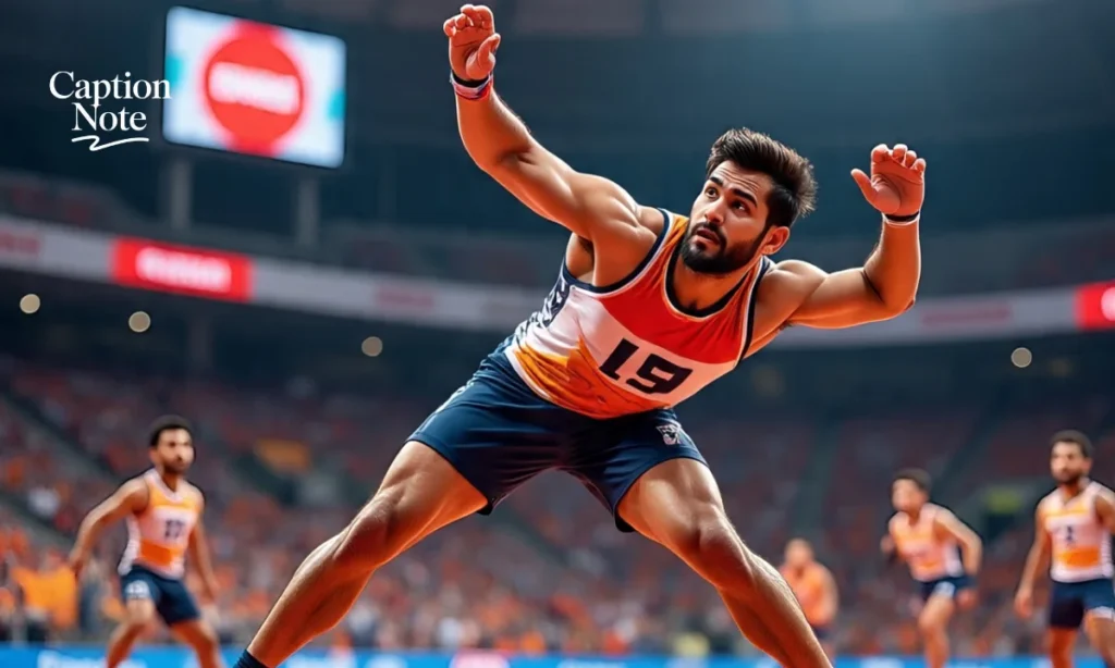 Kabaddi Captions for Defensive Plays