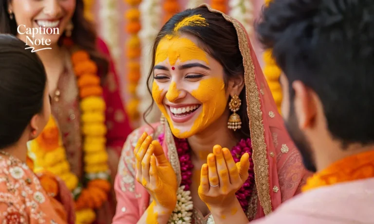 400+ Haldi Captions for Instagram Posts & Stories