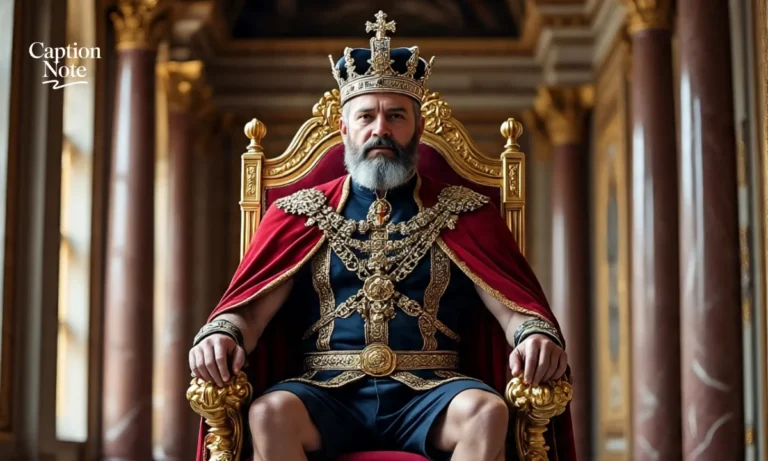 450+ Ultimate King Captions For Instagram To Show Power