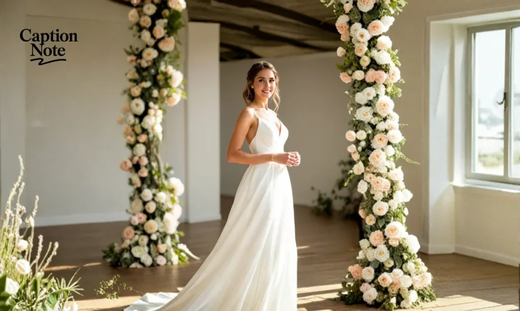 Captions for Bride Solo Pic