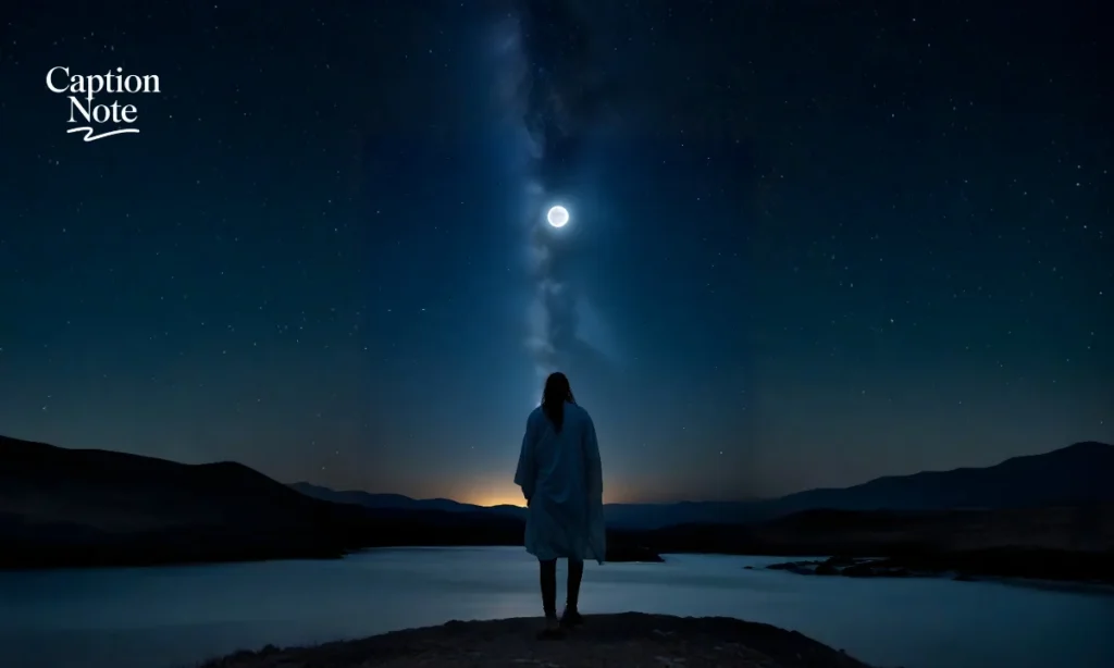 Celestial Moon Captions for Starry Nights