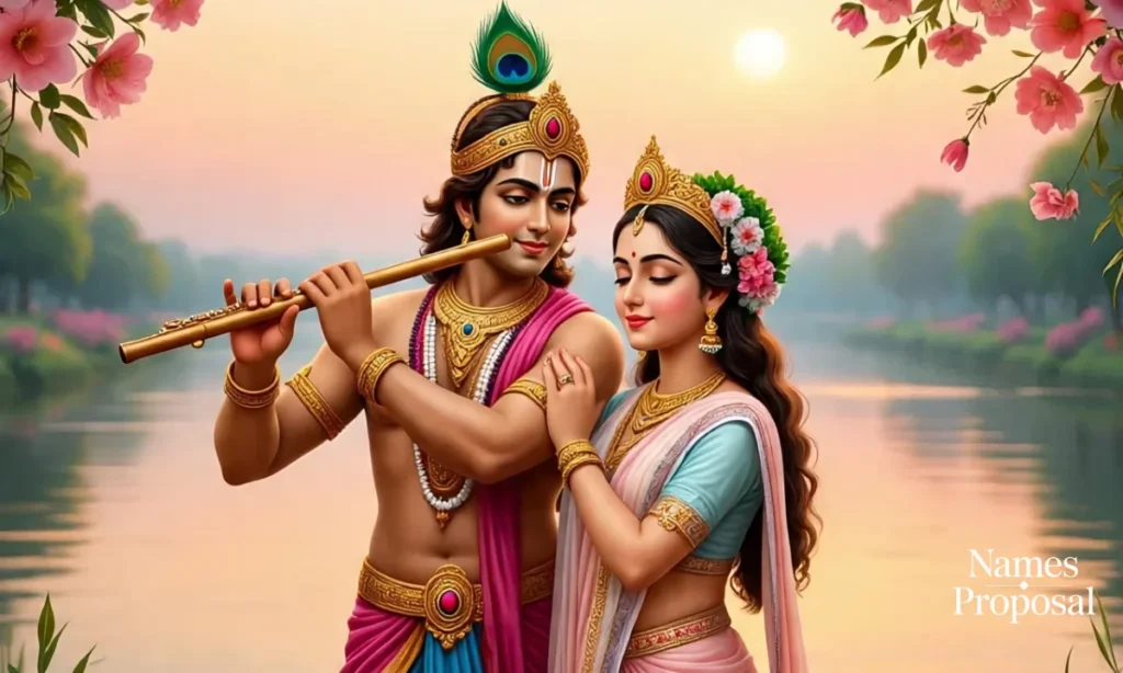 Poetic Radha Krishna Captions Inspired by Timeless Love