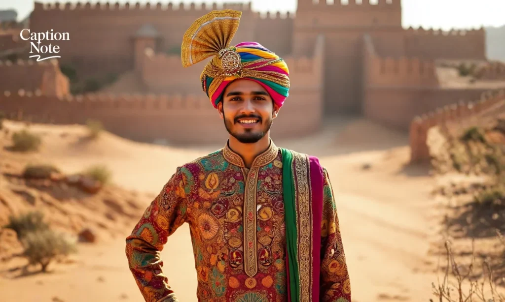 Rajasthani Captions for Instagram for Boys