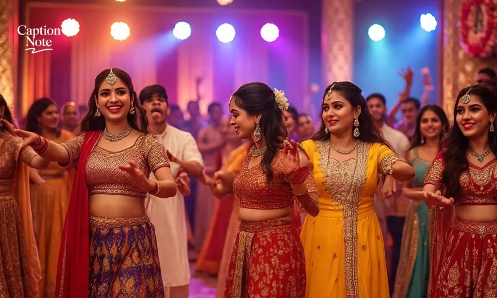 Sangeet Captions for Instagram in English