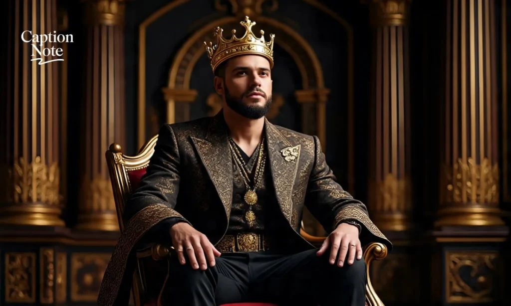 Stylish King Captions For Instagram That Elevate Your Look