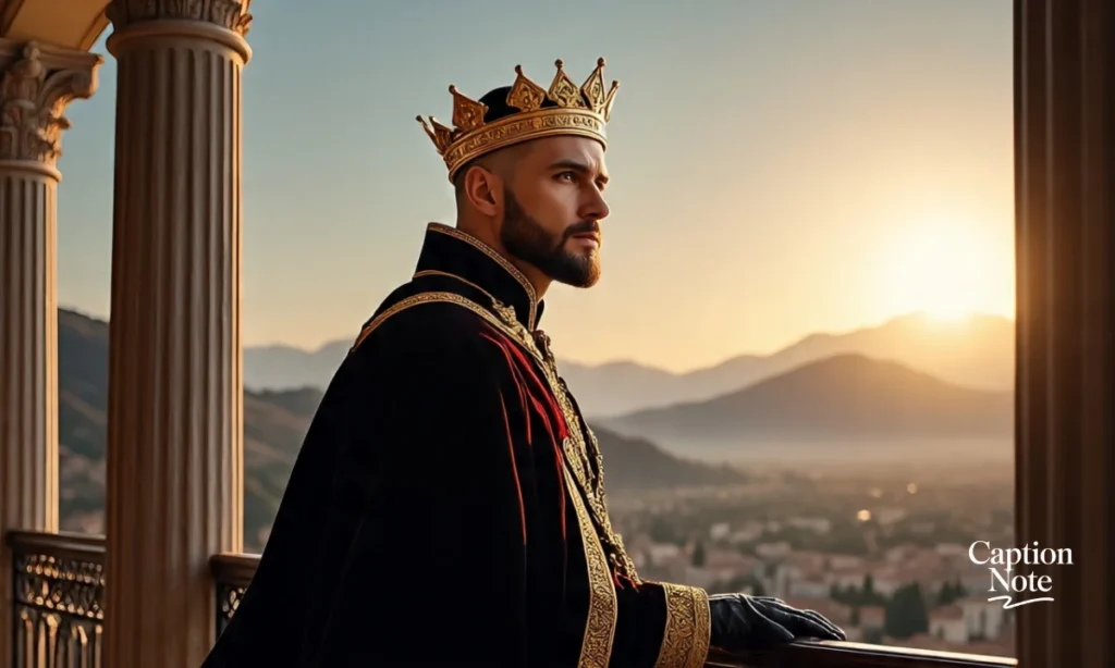 Unique King Captions For Instagram With a Powerful Identity