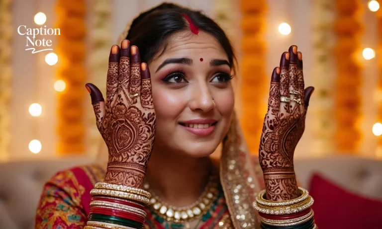 200+ Mehndi Quotes for Instagram Heartfelt Words to Match Your Magical Moments