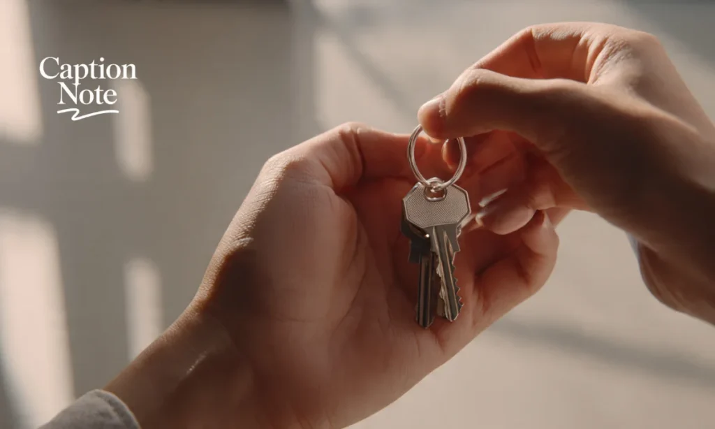 Simple Captions for Keychain