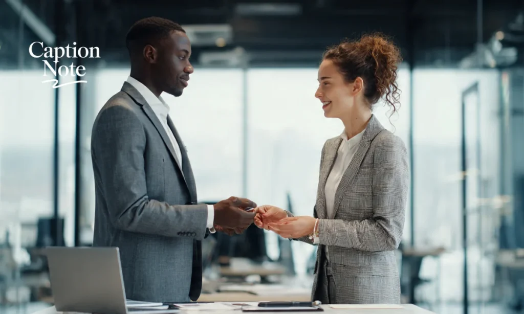 Work & Professional Keyholder Captions